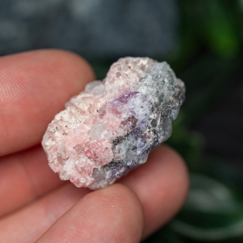 Chinese Rhodochrosite With Amethyst