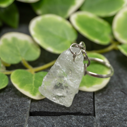 Quartz Raw Keychain