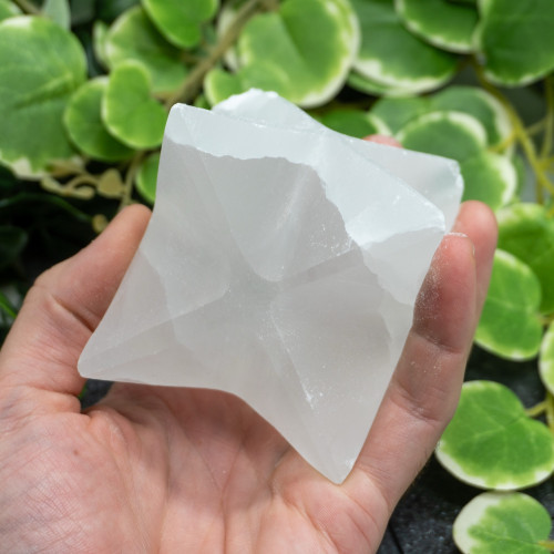 Selenite Merkaba