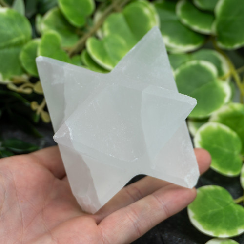 Selenite Merkaba