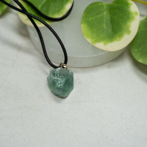 Fluorite Raw Necklace