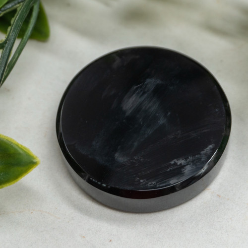 Obsidian Circle Plate