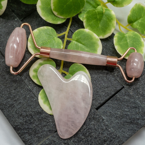 Rose Quartz Anti Agaging Massage Gift Set