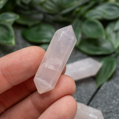 Rose Quartz Small Double Terminated Point