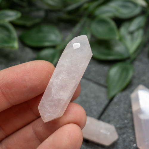 Rose Quartz Small Double Terminated Point