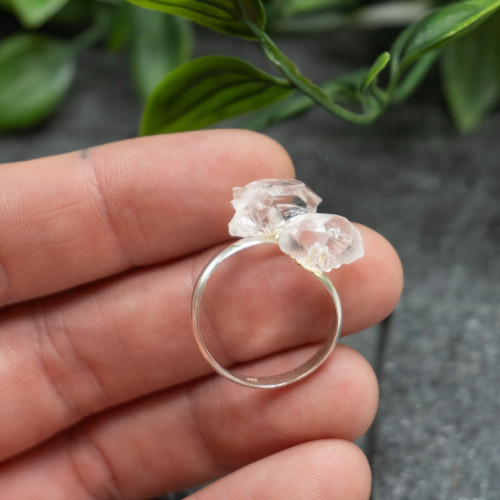 Adjustable Quartz Ring