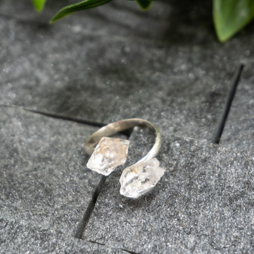 Adjustable Quartz Ring