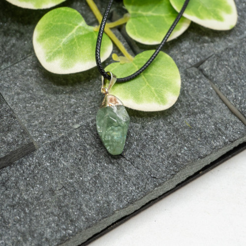 Prasiolite Polished Necklace