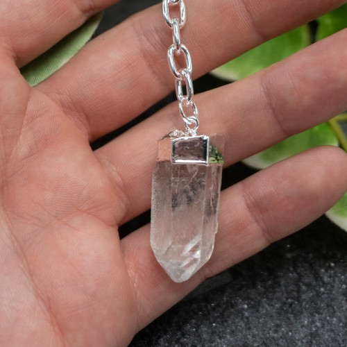 Quartz Point Keychain