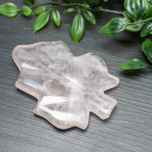 Rose Quartz Leaf Plate