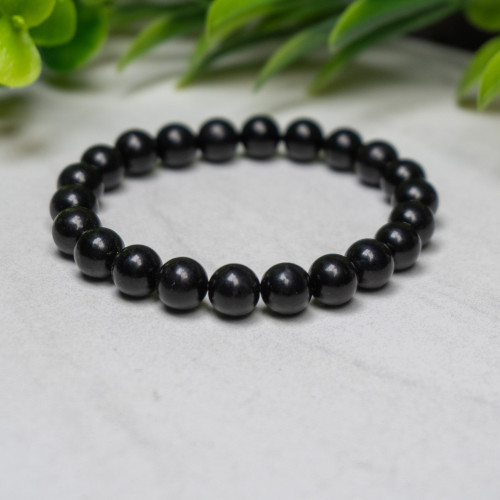 Jet Bracelet 8mm