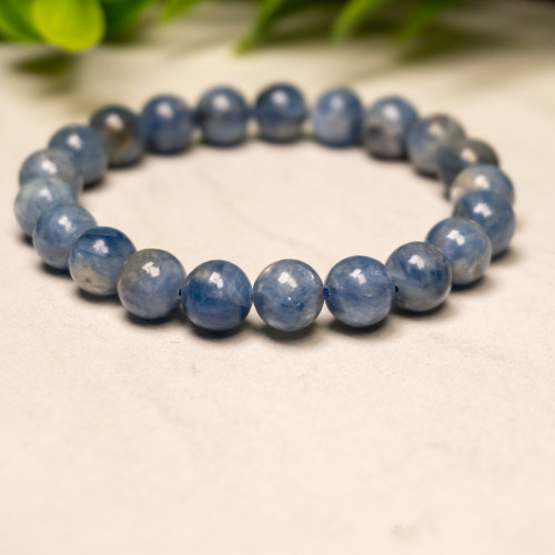 Blue Kyanite Bracelet 9mm