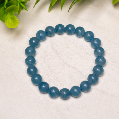 A+ Quality Blue Calcite Bracelet 9mm