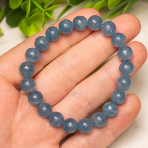 A+ Quality Blue Calcite Bracelet 9mm