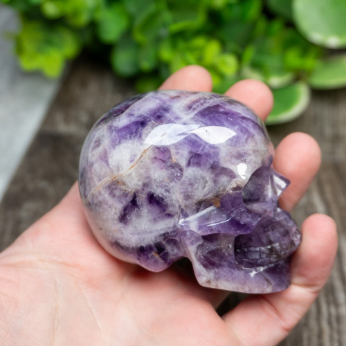 Amethyst Skull Medium