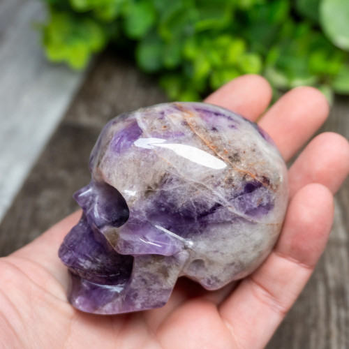 Amethyst Skull Medium