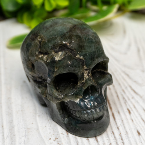 Labradorite Skull Medium