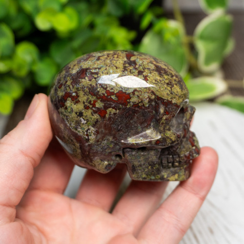 Dragon Stone Skull Medium