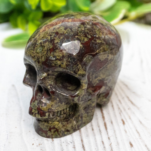 Dragon Stone Skull Medium