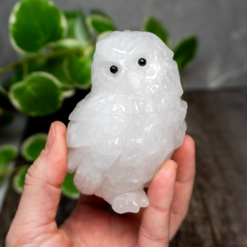 Quartz Large Owl