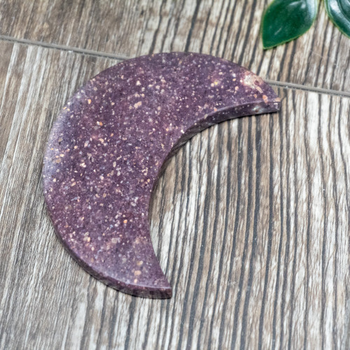 Lepidolite Crescent Moon