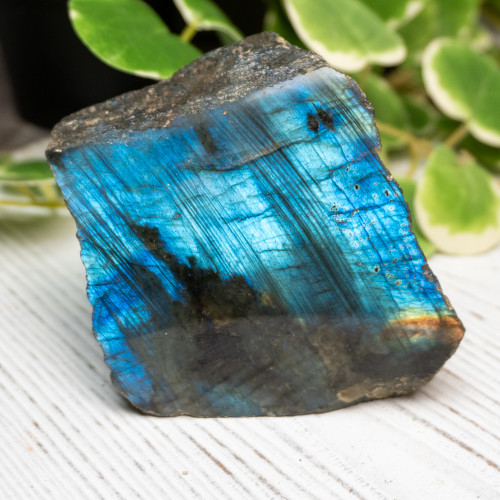 Half Polished Labradorite #13