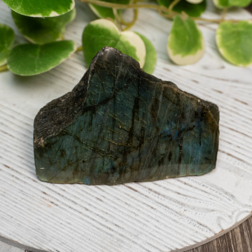 Half Polished Labradorite #11