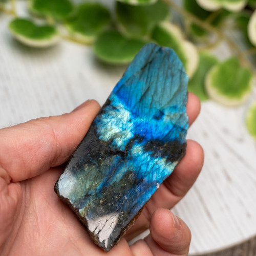 Half Polished Labradorite #8