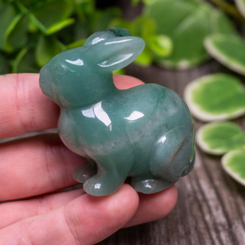 Green Aventurine Rabbit