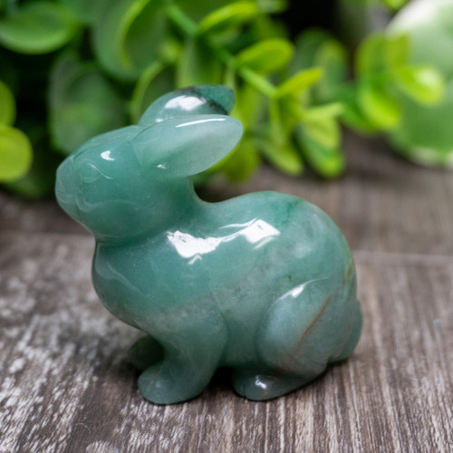 Green Aventurine Rabbit