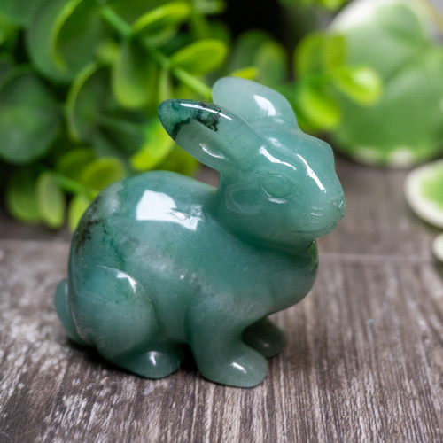 Green Aventurine Rabbit