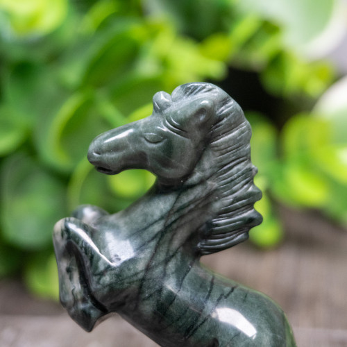 Nine Dragon Jade Horse Small