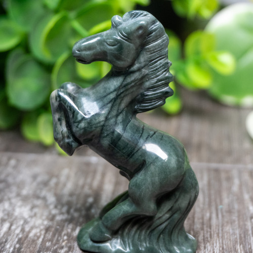 Nine Dragon Jade Horse Small