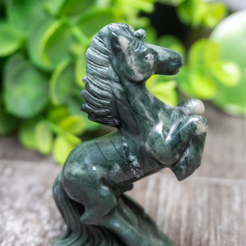 Nine Dragon Jade Horse Small