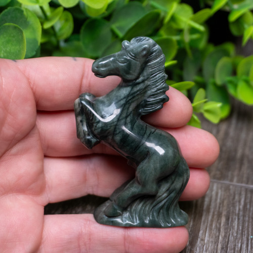 Nine Dragon Jade Horse Small