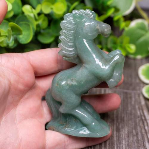 Green Aventurine Horse Large