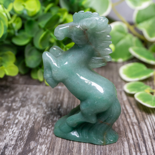 Green Aventurine Horse Large