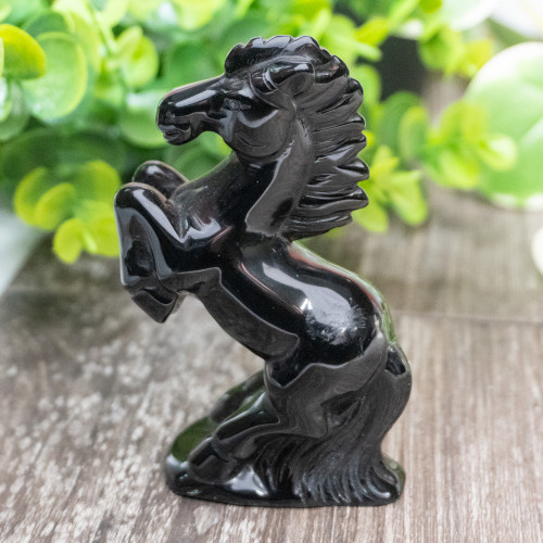 Obsidian Horse Large