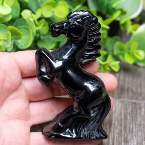 Obsidian Horse Large