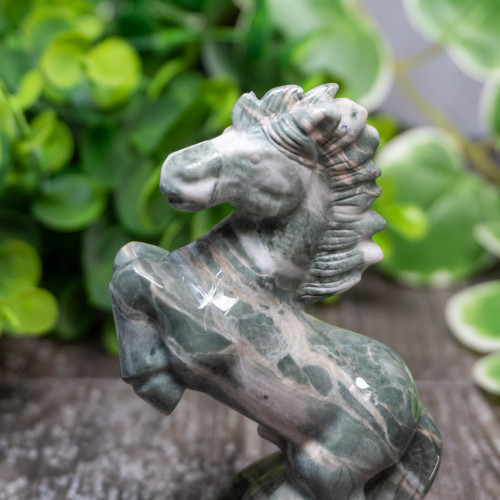 Nine Dragon Jade Horse Large