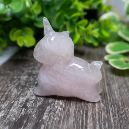 Rose Quartz Unicorn