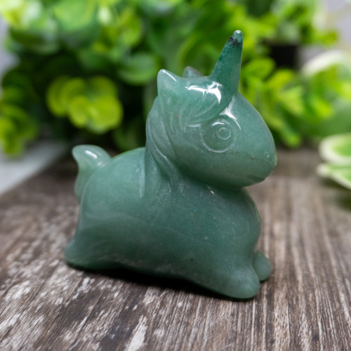 Green Aventurine Unicorn