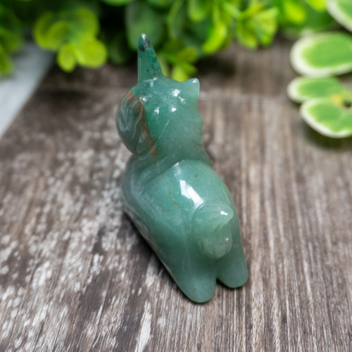 Green Aventurine Unicorn