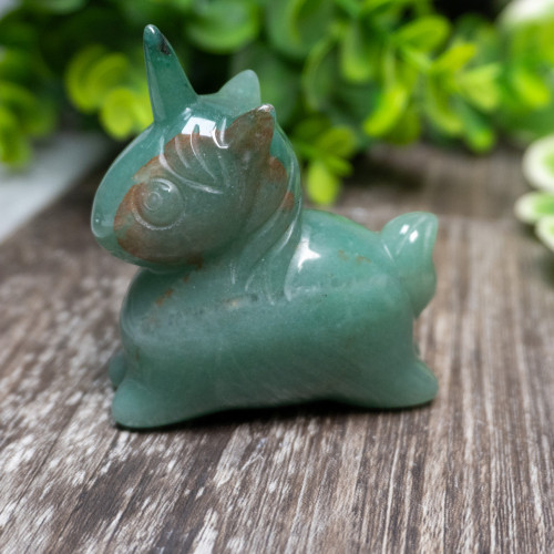 Green Aventurine Unicorn