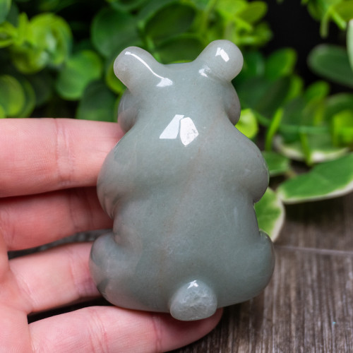 Green Aventurine Bear Large