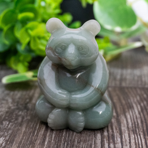 Green Aventurine Bear Large