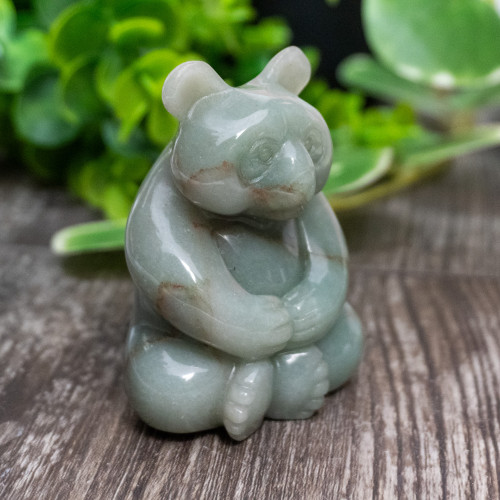 Green Aventurine Bear Large