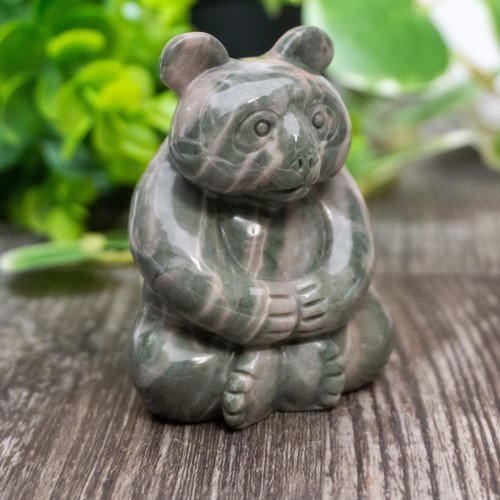 Nine Dragon Jade Bear Large