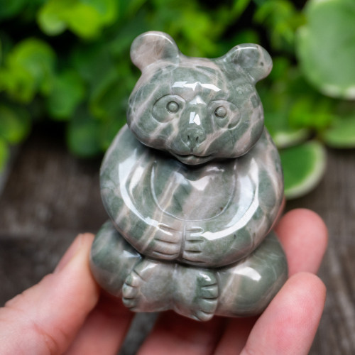 Nine Dragon Jade Bear Large