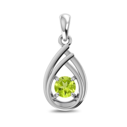 Facetted Peridot Random Pendant #8